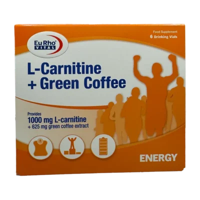 ویال ال کارنیتین و قهوه سبز یوروویتال | Eurho Vital L_Carnitine And Green Coffee Vial