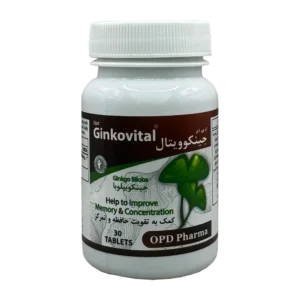 قرص جینکوویتال او پی دی فارما | OPD Pharma Ginkovital Tab