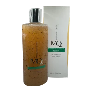 ژل شستشو و لایه بردار پوست چرب ام کیو | MQ Oil Control Skin Cleansing With Scrub Gel