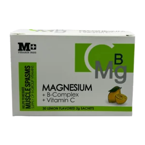 ساشه منیزیم و ب کمپلکس و ویتامین سی ام پلاس | M+ Magnesium And B Complex And Vitamin C Sachets