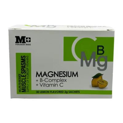 ساشه منیزیم و ب کمپلکس و ویتامین سی ام پلاس | M+ Magnesium And B Complex And Vitamin C Sachets