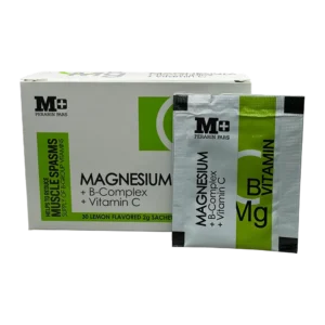 ساشه منیزیم و ب کمپلکس و ویتامین سی ام پلاس | M+ Magnesium And B Complex And Vitamin C Sachets