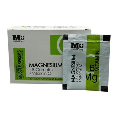 ساشه منیزیم و ب کمپلکس و ویتامین سی ام پلاس | M+ Magnesium And B Complex And Vitamin C Sachets