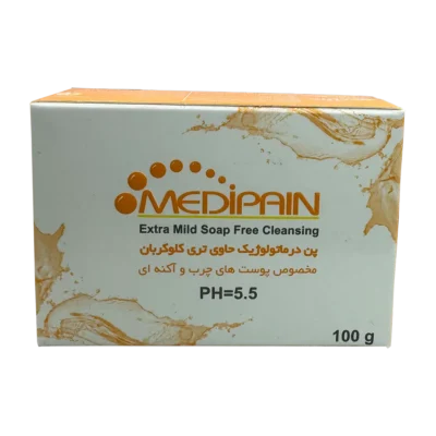 پن درماتولوژیک حاوی تری کلوکربان مدیپن | Medipain TCC Syndet Bar