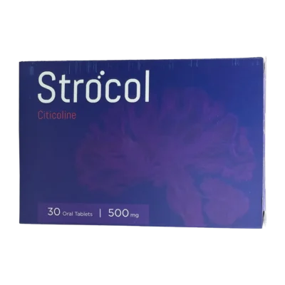 قرص سیتی کولین 500 میلی گرم استروکُل | Strocol Citicoline 500mg Tab