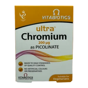 قرص اولترا کروم ویتابیوتیکس | Vitabiotics Ultra Chromium Tab