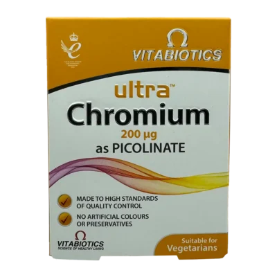 قرص اولترا کروم ویتابیوتیکس | Vitabiotics Ultra Chromium Tab