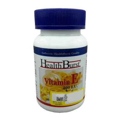 کپسول ژلاتینی ویتامین ای 400 هلث برست | Health Burst Vitamin E 400IU Softgel