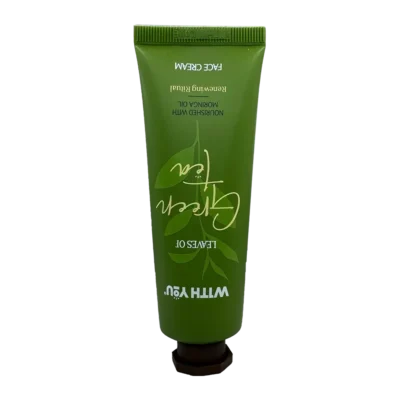 کرم مرطوب کننده صورت حاوی عصاره چای سبز ویت یو | With You Leaves Of Green Tea Face Cream