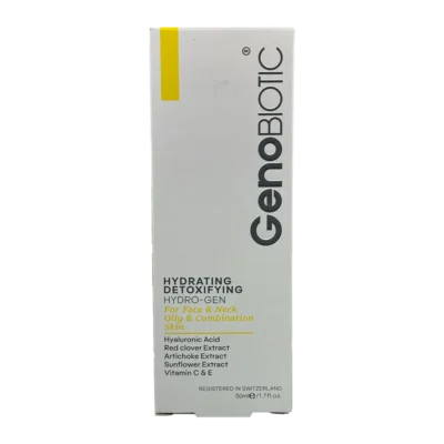 کرم رطوبت رسان صورت و گردن پوست چرب و مختلط ژنوبایوتیک