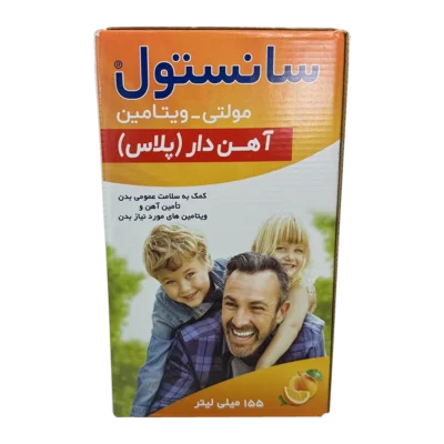 شربت مولتی ویتامین سانستول آهن دار | Multi Vitamin Sanostol With Iron Syrup