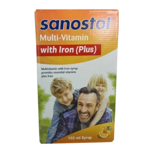 شربت مولتی ویتامین سانستول آهن دار | Multi Vitamin Sanostol With Iron Syrup