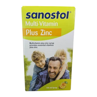 Sanostol Multi-Vitamin Plus Zinc | مولتی سانستول پلاس زینک