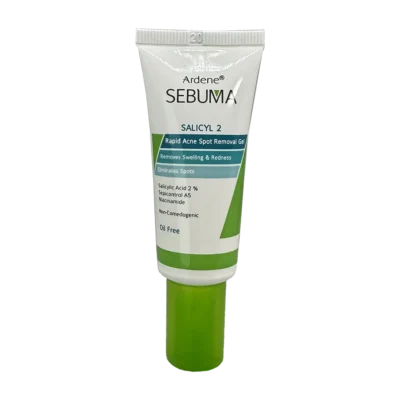 ژل لایه بردار برطرف کننده جای جوش اسید سالیسیلیک 2% سبوما آردن | Ardene Sebuma Salicyl2 Rapid Acne Spot Removal Gel