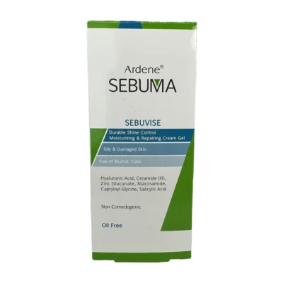 کرم ژل مرطوب کننده و بازسازی کننده مناسب پوست چرب و آسیب دیده سبوما آردن | Arden Sebuma Sebuvise Moisturizing And Repairing Cream Gel