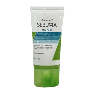 کرم ژل مرطوب کننده و بازسازی کننده مناسب پوست چرب و آسیب دیده سبوما آردن | Arden Sebuma Sebuvise Moisturizing And Repairing Cream Gel