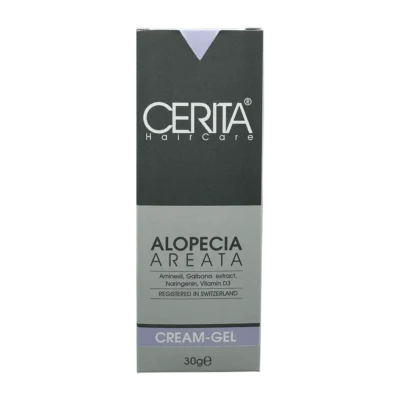 کرم ژل مناسب موهای دارای ریزش سکه ای سریتا | Cerita Alopecia Areata Cream-Gel