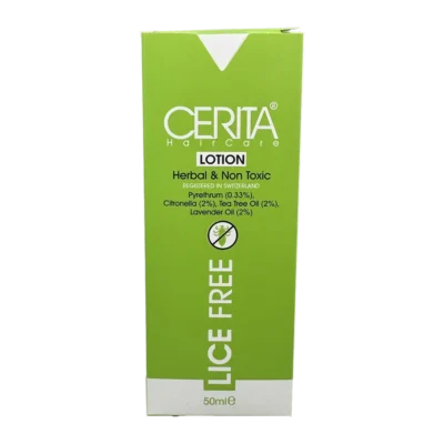 لوسیون ضد شپش لایس فری سریتا | Cerita Lice Free Lotion