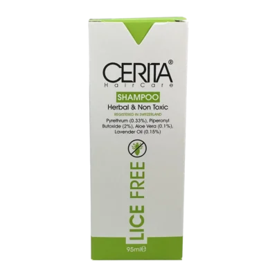 شامپو ضد شپش لایس فری سریتا | Cerita Lice Free Shampoo