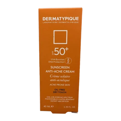 کرم ضد آفتاب پوست چرب و جوشی SPF 50 درماتیپیک | Dermatypique Sunscreen Anti Acne Cream SPF 50