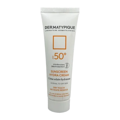 کرم ضد آفتاب بی رنگ پوست خشک SPF 50 درماتیپیک | Dermatypique Sunscreen Hydra Cream SPF 50