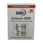 قرص کلسیم 600 یوروویتال | Eurho Vital Calcium 600 Tab