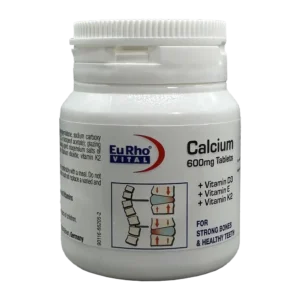 قرص کلسیم 600 یوروویتال | Eurho Vital Calcium 600 Tab