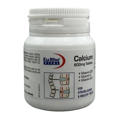 قرص کلسیم 600 یوروویتال | Eurho Vital Calcium 600 Tab