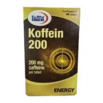 قرص کافئین 200 یوروویتال | Eurho Vital Koffein 200 Tab