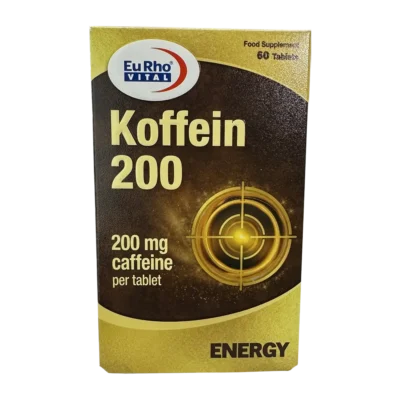 قرص کافئین 200 یوروویتال | Eurho Vital Koffein 200 Tab