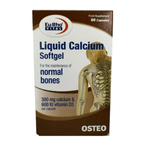 لیکوئید کلسیم سافت ژل یوروویتال | Eurho Vital Liquid Calcium Softgel