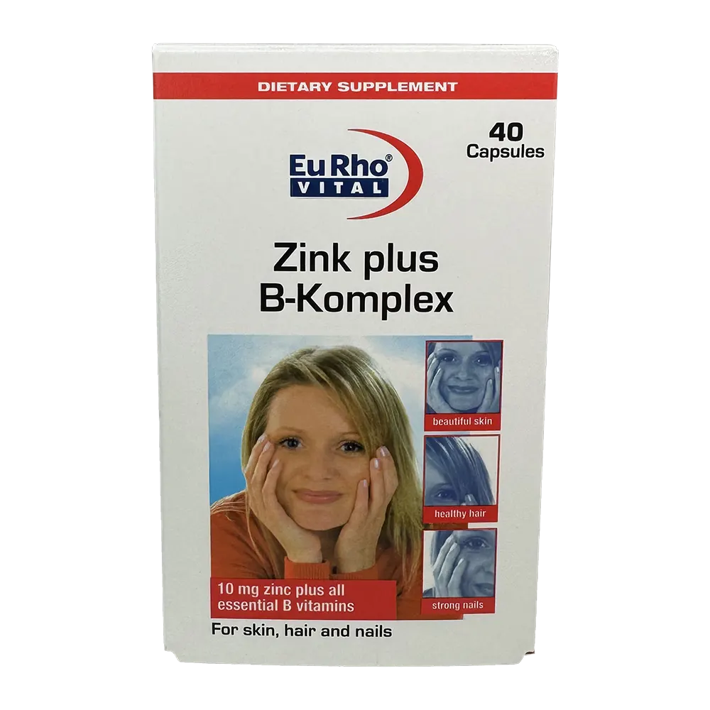 کپسول زینک پلاس ب کمپلکس یوروویتال | Eurho Vital Zink Plus B Complex Cap