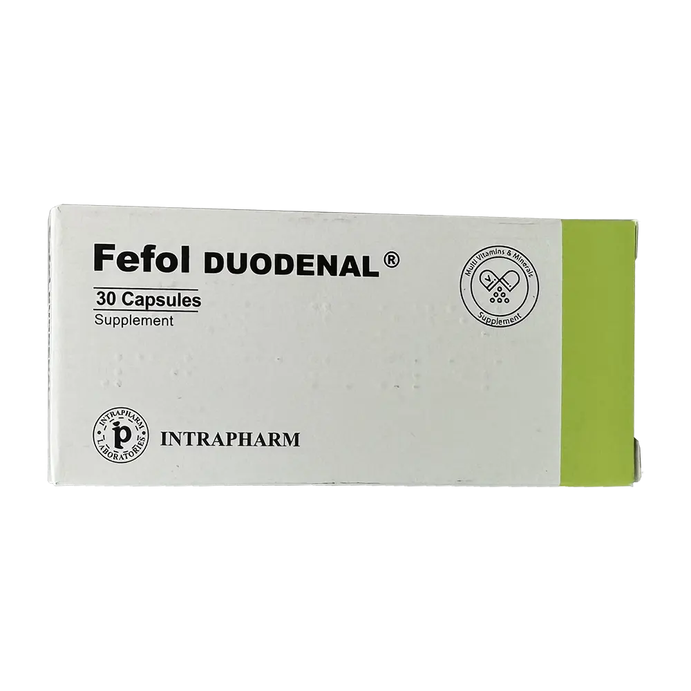 کپسول ففول دئودونال اینترافارم | Fefol Duodenal Cap