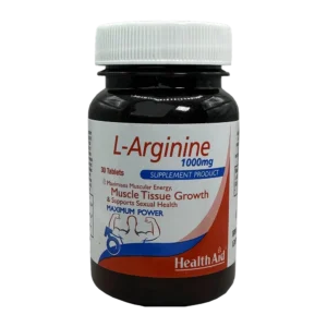 قرص ال_آرژنین 1000 هلث اید | HealthAid L-Arginine 1000 Tab