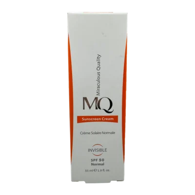 کرم ضد آفتاب بی رنگ پوست نرمال SPF 50 ام کیو | MQ Sunscreen Cream SPF50 Normal