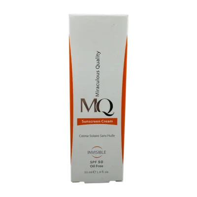 کرم ضد آفتاب فاقد چربی بی رنگ SPF 50 ام کیو | MQ Sunscreen Cream Oil Free SPF 50