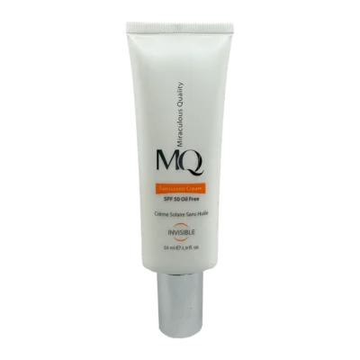 کرم ضد آفتاب فاقد چربی بی رنگ SPF 50 ام کیو | MQ Sunscreen Cream Oil Free SPF 50