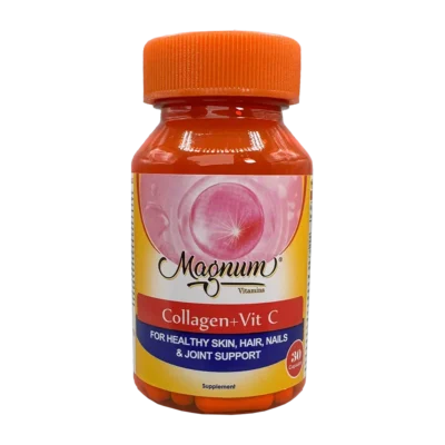 کپسول کلاژن+ویتامین ث مگنوم ویتامینز | Magnum Collagen+Vit C Cap