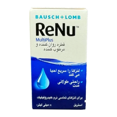 قطره روان کننده و مرطوب کننده بوش اند لامب رنیو | Bausch+Lomb Renu MultiPlus Drop