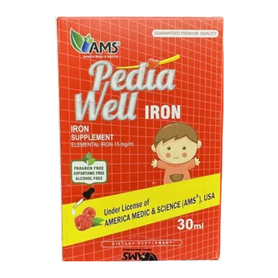 قطره خوراکی پدیاول آهن ای ام اس | Pedia Well Iron AMS Drop