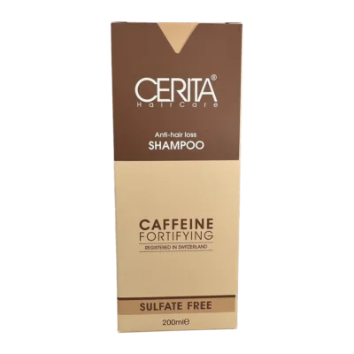 شامپو کافئین فاقد سولفات سریتا | Cerita Caffeine Sulfate Free Shampoo