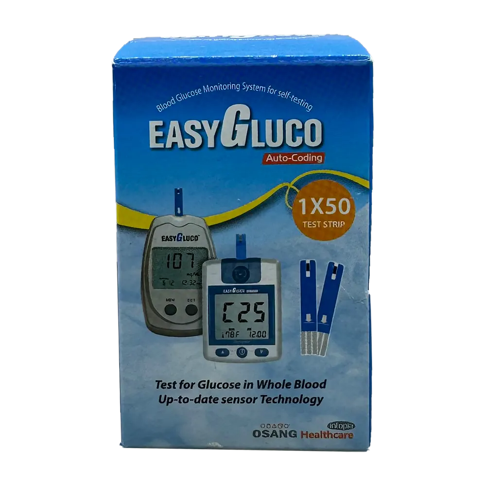 Easy Gluco Blood Glucose Test Strips