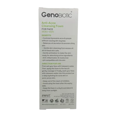 Geno Biotic Cleansing Face Foam Anti Acne