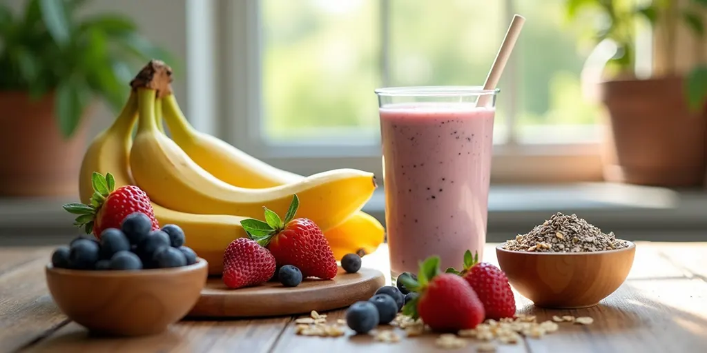 دستور تهیه شیک پروتئین خانگی