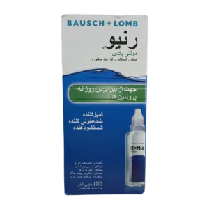 محلول شستشوی لنز 120 میلی لیتر رنیو مولتی پلاس