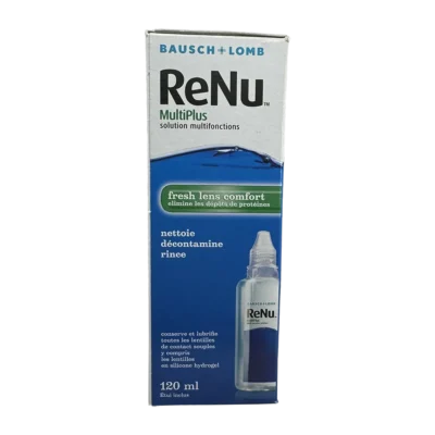محلول شستشوی لنز 120 میلی لیتر رنیو مولتی پلاس