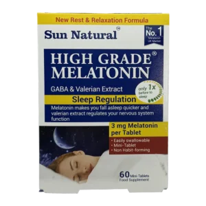 قرص های گرید ملاتونین سان نچرال