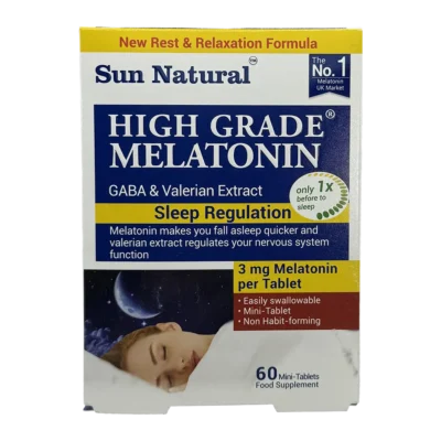 قرص های گرید ملاتونین سان نچرال