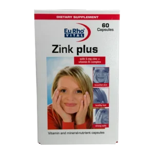 کپسول زینک پلاس 5 میلی گرم یوروویتال