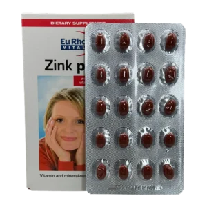 کپسول زینک پلاس 5 میلی گرم یوروویتال